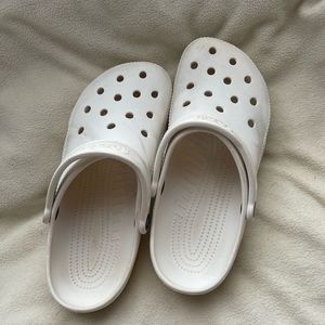 White Crocs